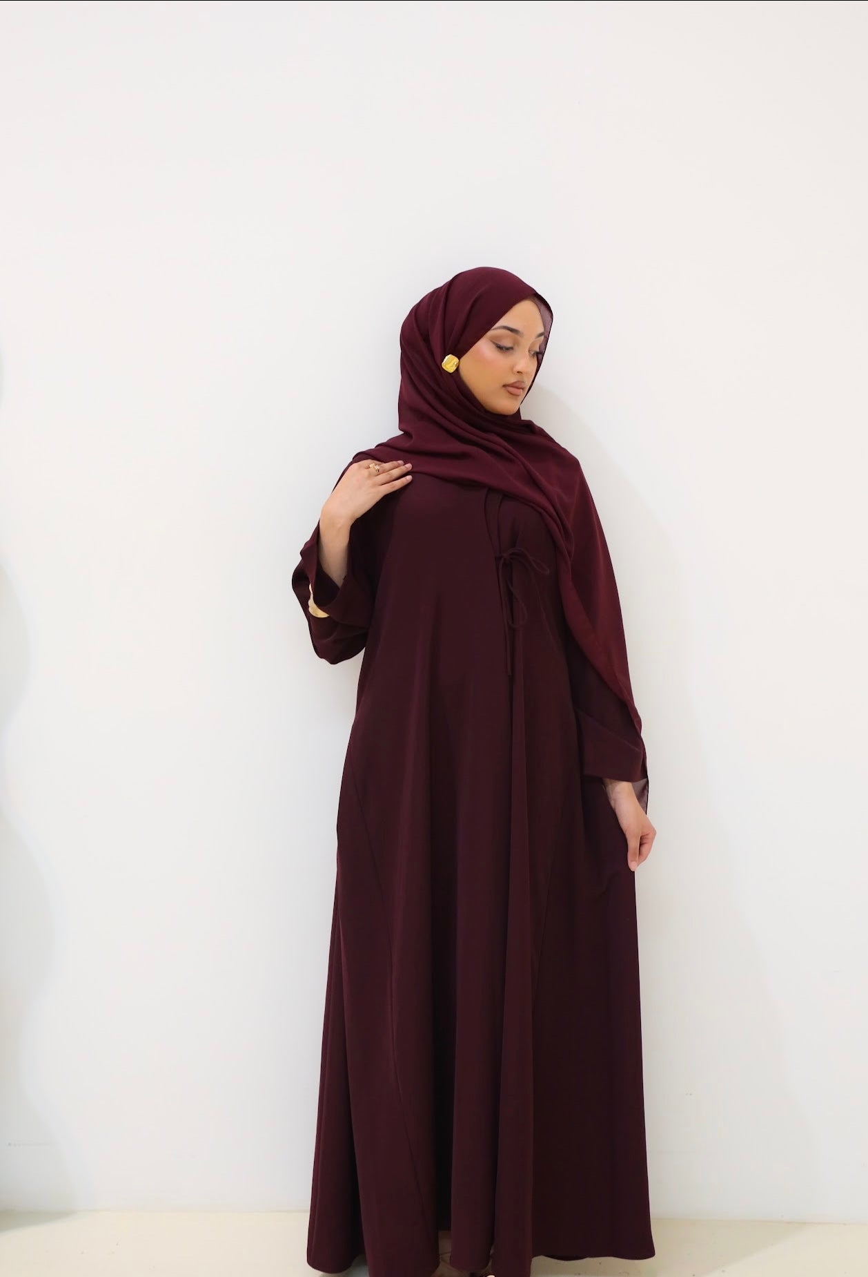 Amara Abaya - Plum